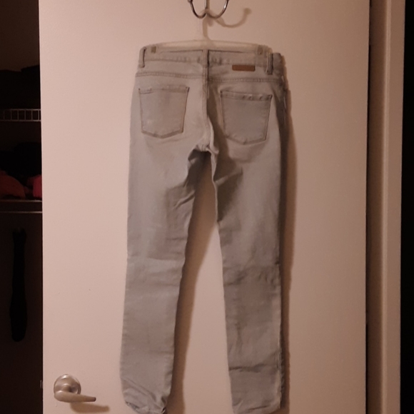Zara Basic Ripped Distresded Skinny Jeans 4 - Picture 7 of 12